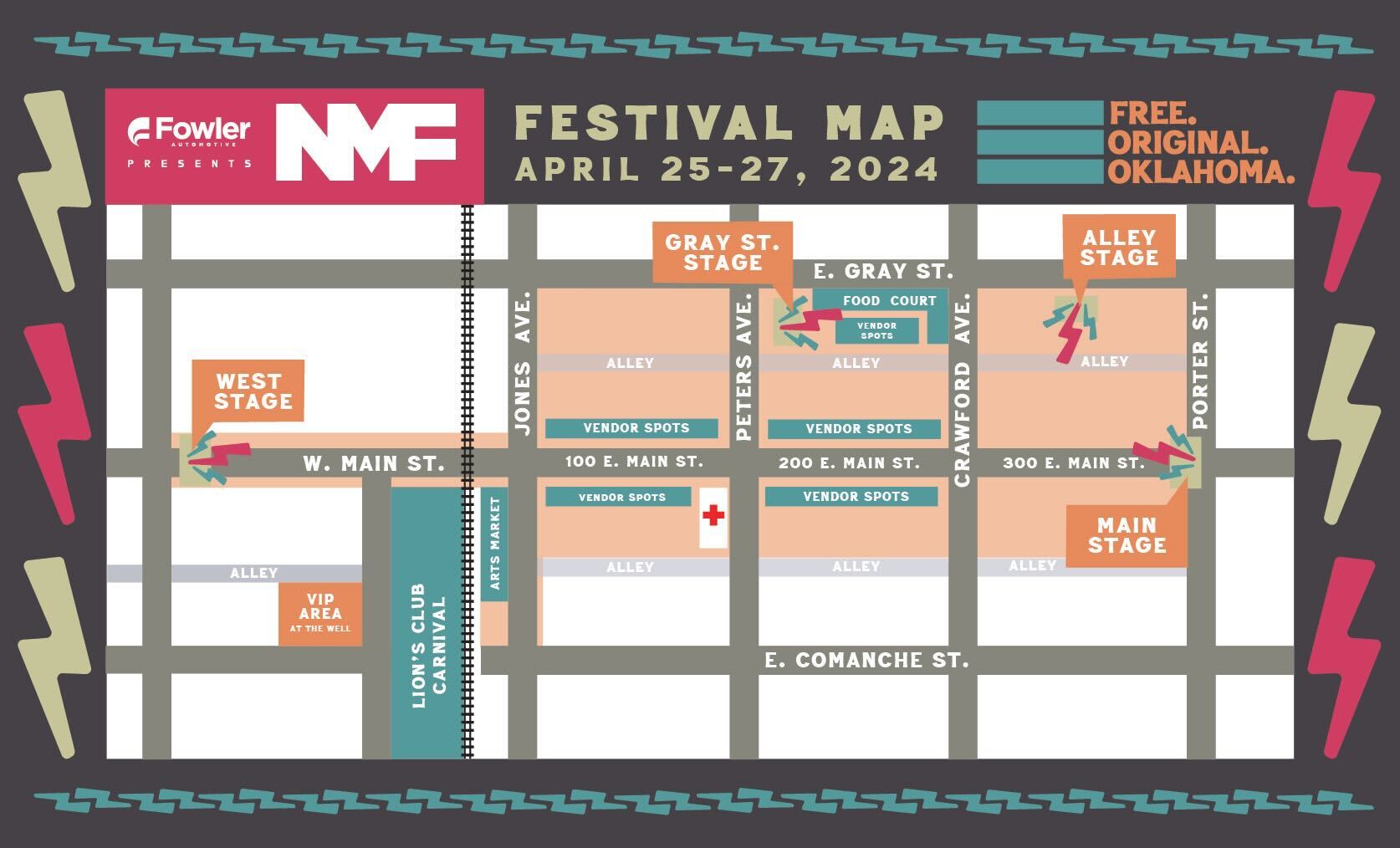 Festival Map 2024